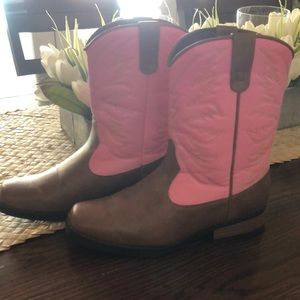 Cowboys boots  size 3 1/2 girls